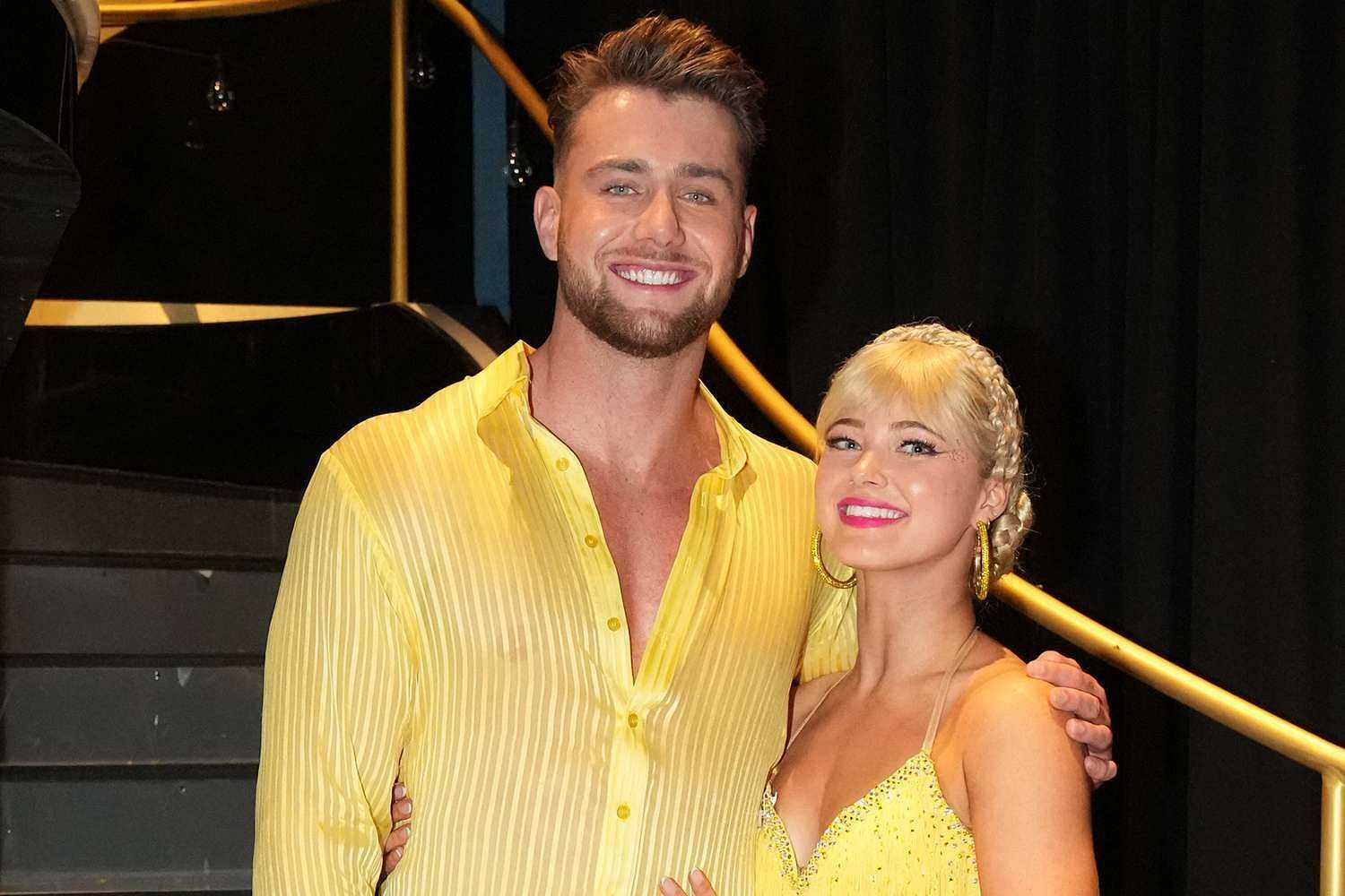 Harry Jowsey and Rylee Arnold were eliminated from DWTS Season 32. (Image via ABC)