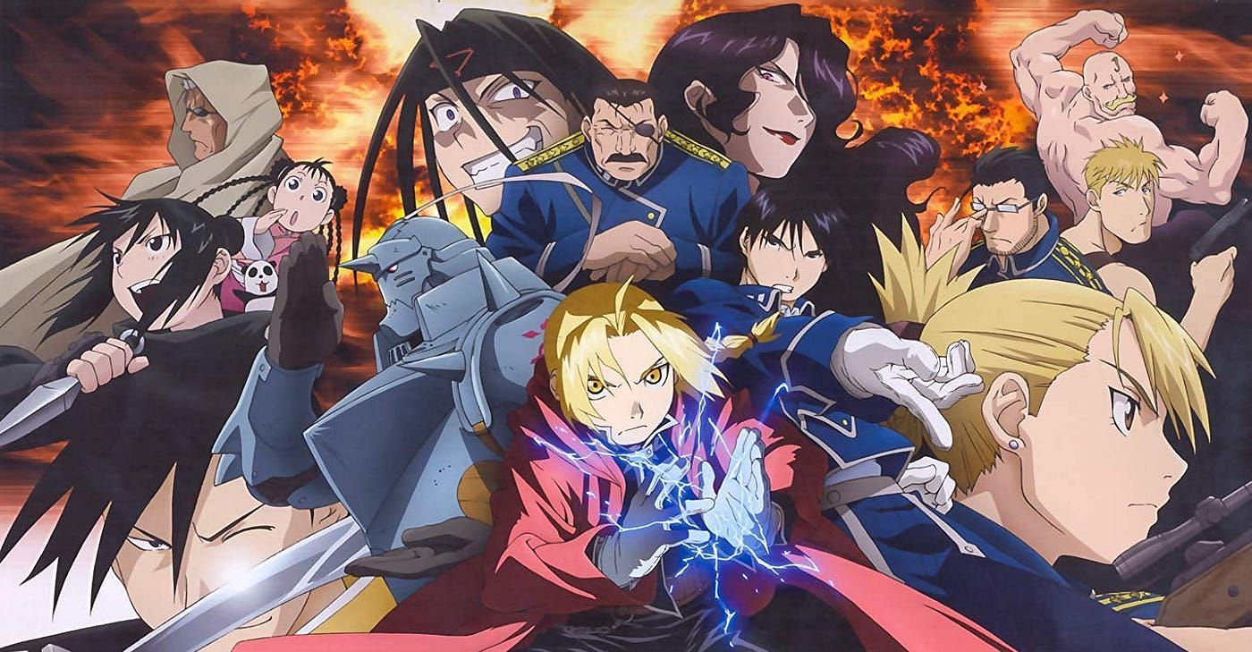 Fullmetal Alchemist: Brotherhood anime (image via Studio Bones)