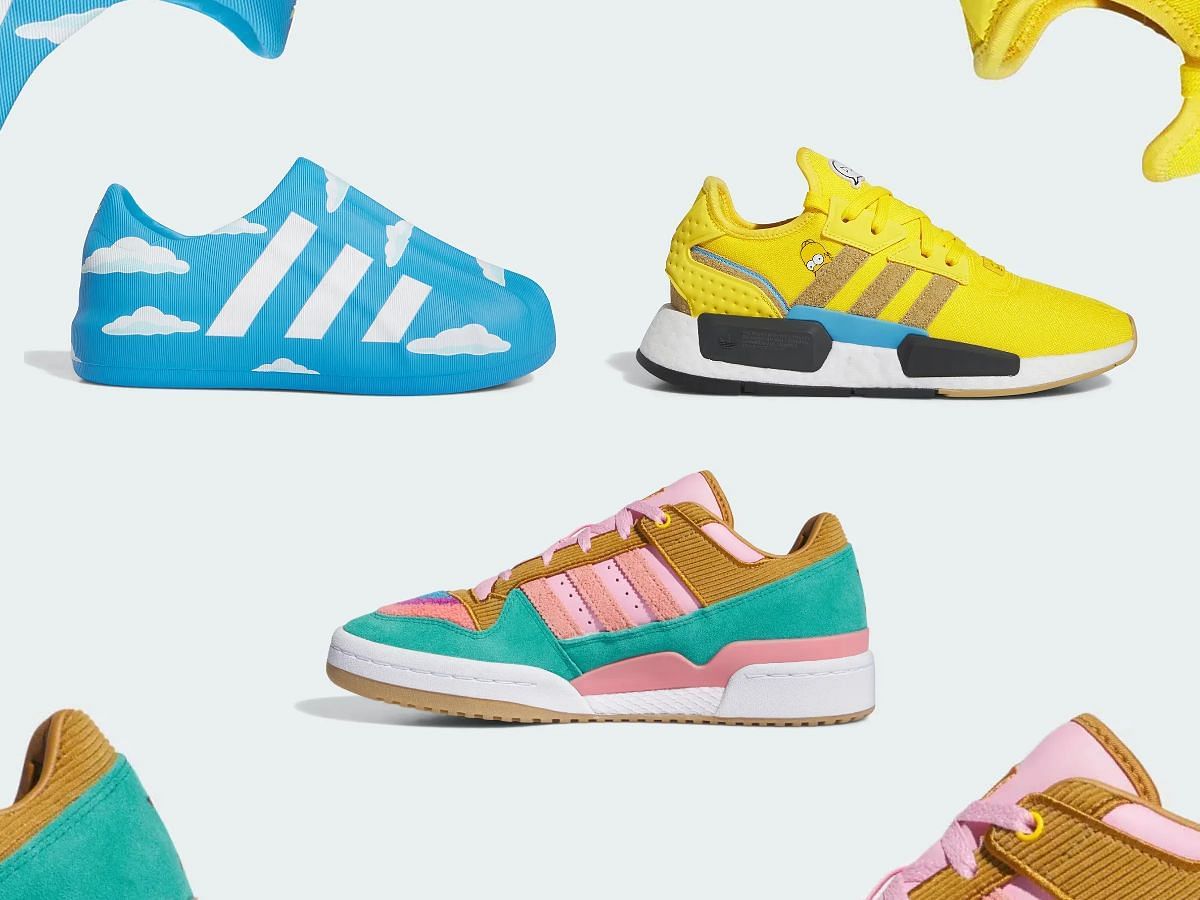 The Simpsons x Adidas Sneakers pack