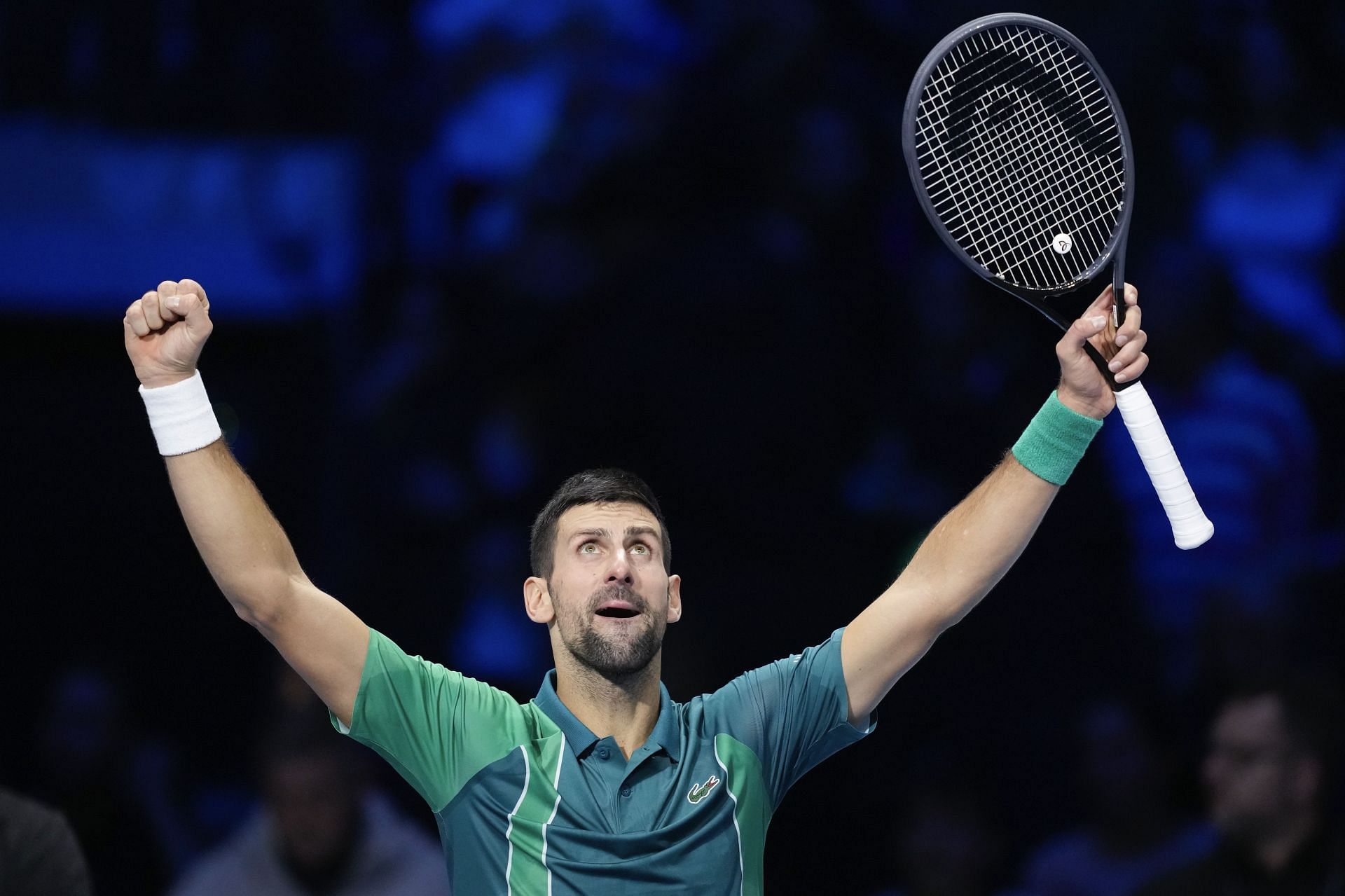 Novak Djokovic at the 2023 ATP Finals