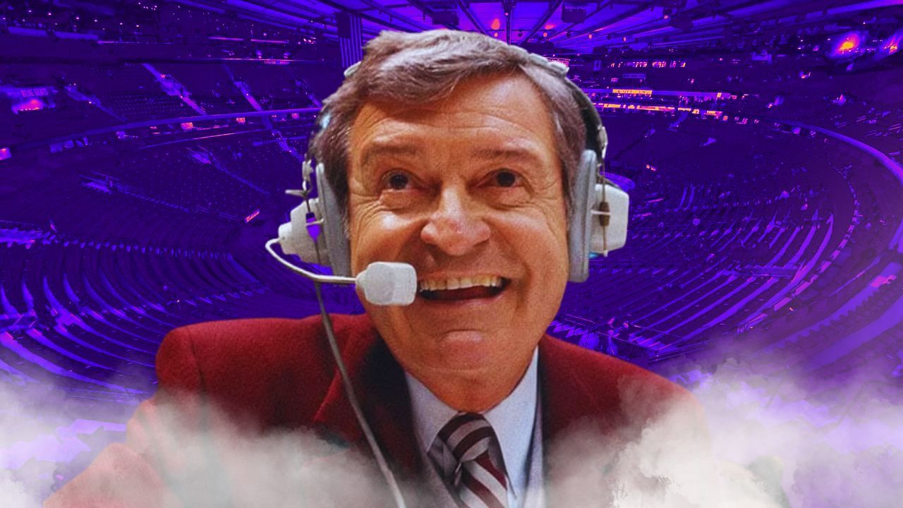 Chick Hearn is the gold standard for NBA broadcasters