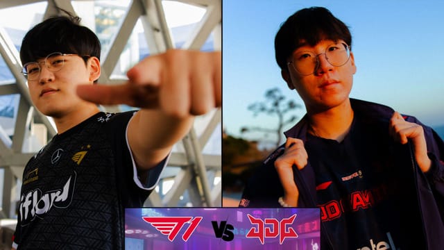 Worlds 2023: T1 vs. JD Gaming League of Legends Worlds 2023 Semifinals ...