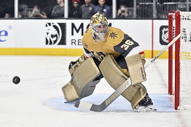 NHL controversially blocks Golden Knights goalie's initiative to wear Cancer ribbon on his helmet: Reports