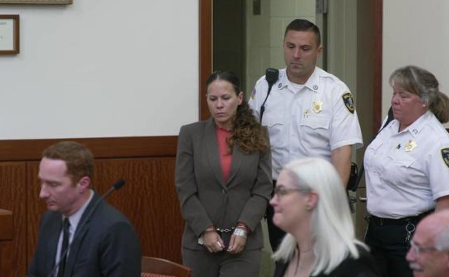 Stephanie Fernandes&#039;s trial (Image via CBS)