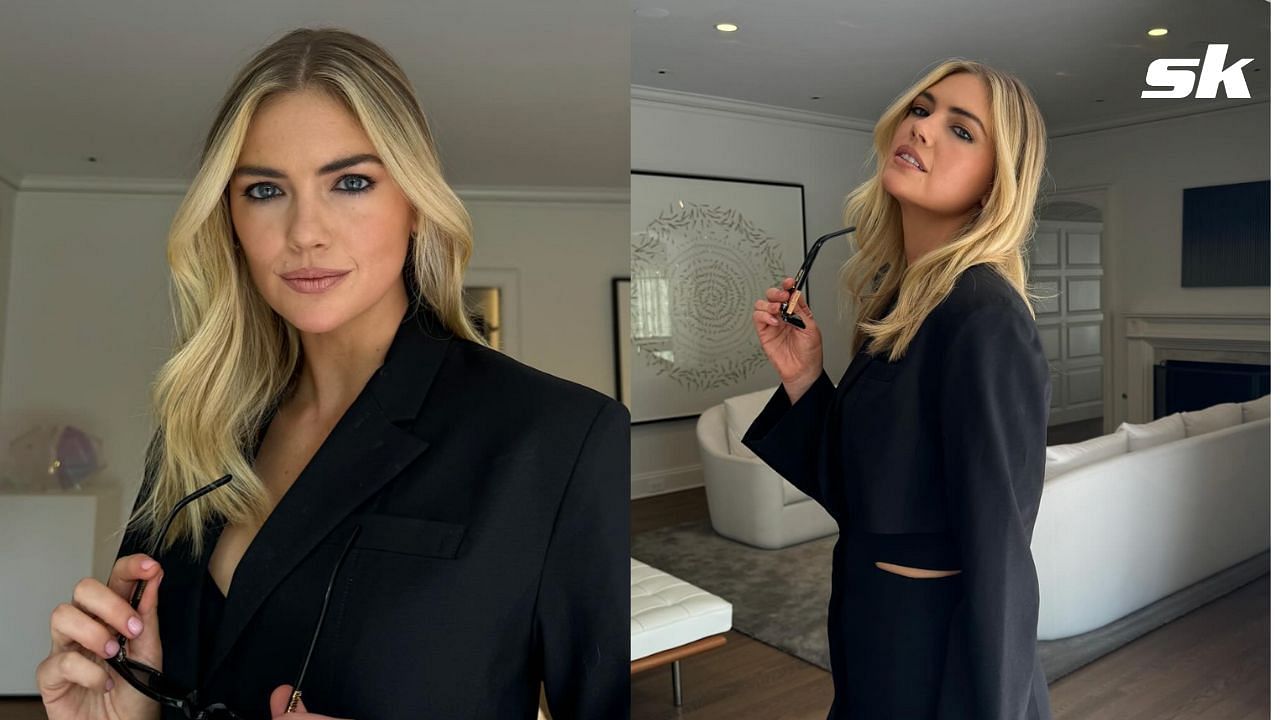 Kate Upton documented her return to heels