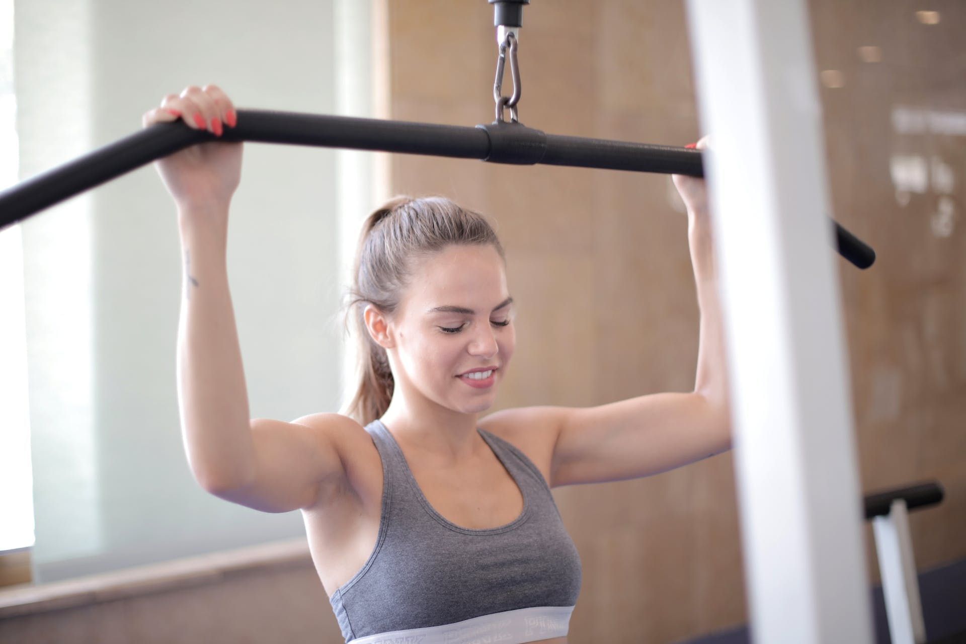 Lat pulldown. (Image credits: Pexels/ Andrea Piacquadio)