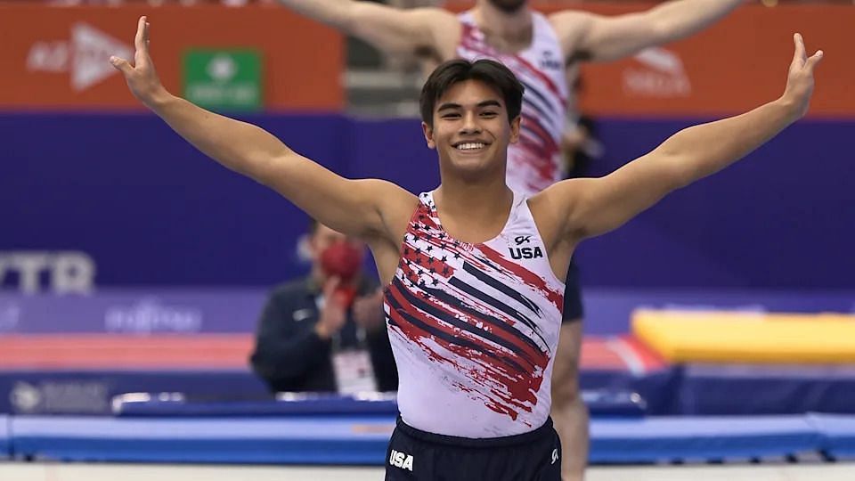 Ruben Padilla walked away with multiple medals from the Tumbling  World Championships 