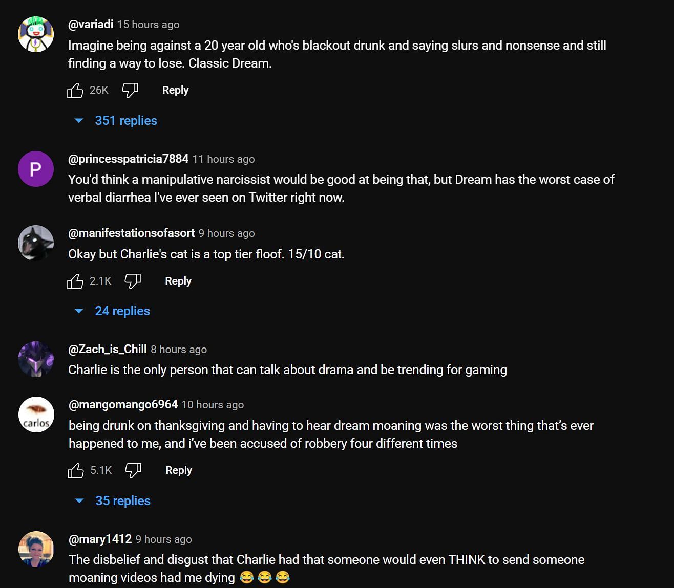 Fans react to the recent controversy (Image via YouTube/penguinz0)