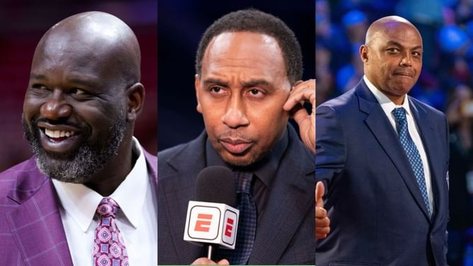 Shaquille O'Neal, Stephen A. Smith & other ESPN hosts team up to cover NBA In-Season Tournament Semifinals on Dec. 7