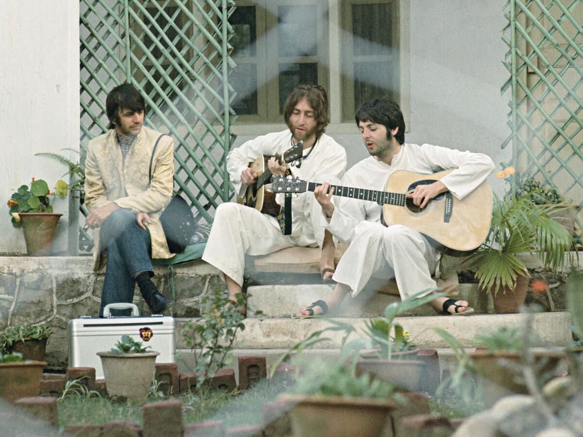 John, Paul, and Ringo (Image via Paul Saultzman)