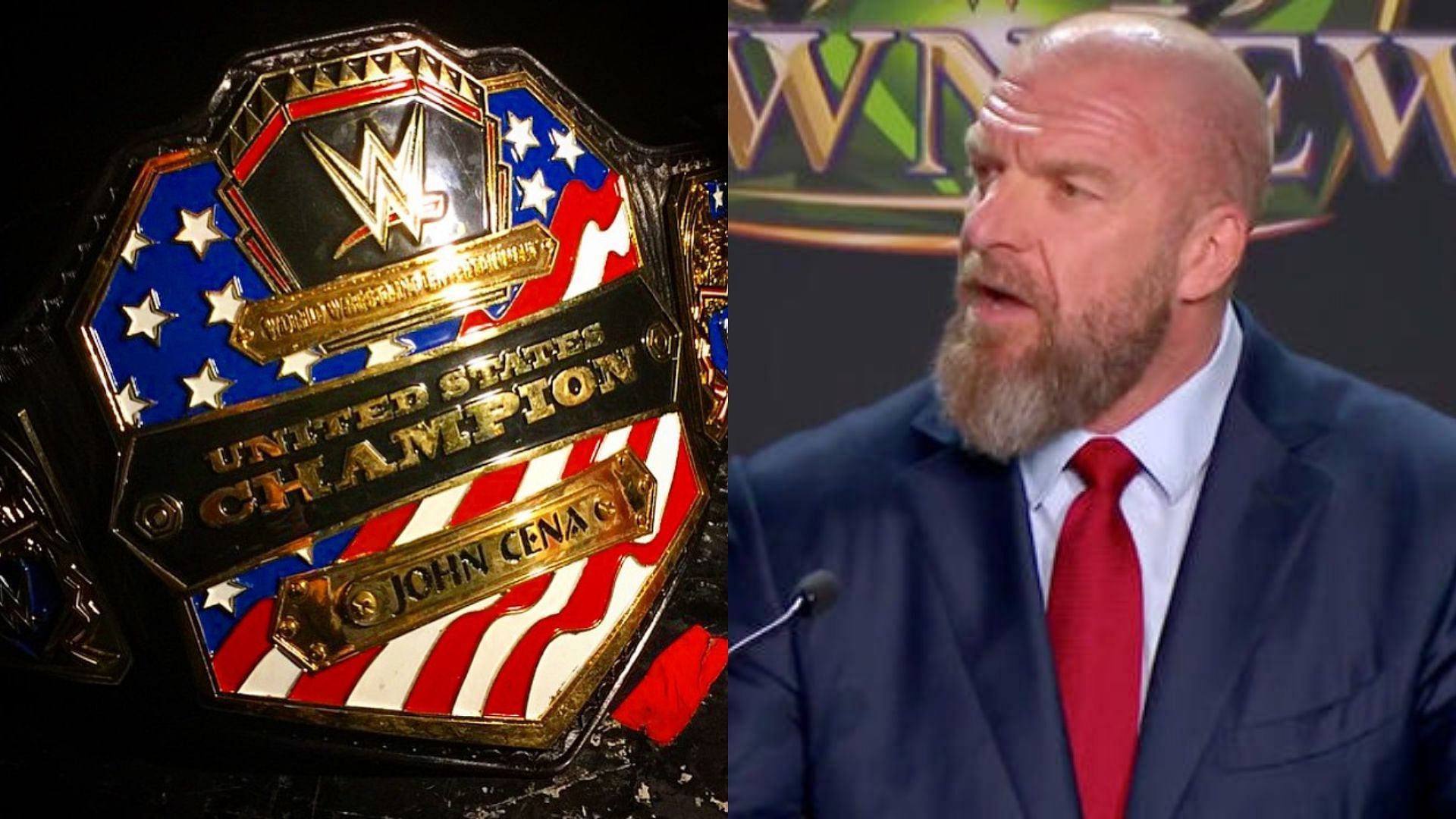 Triple H and the WWE United States Championship