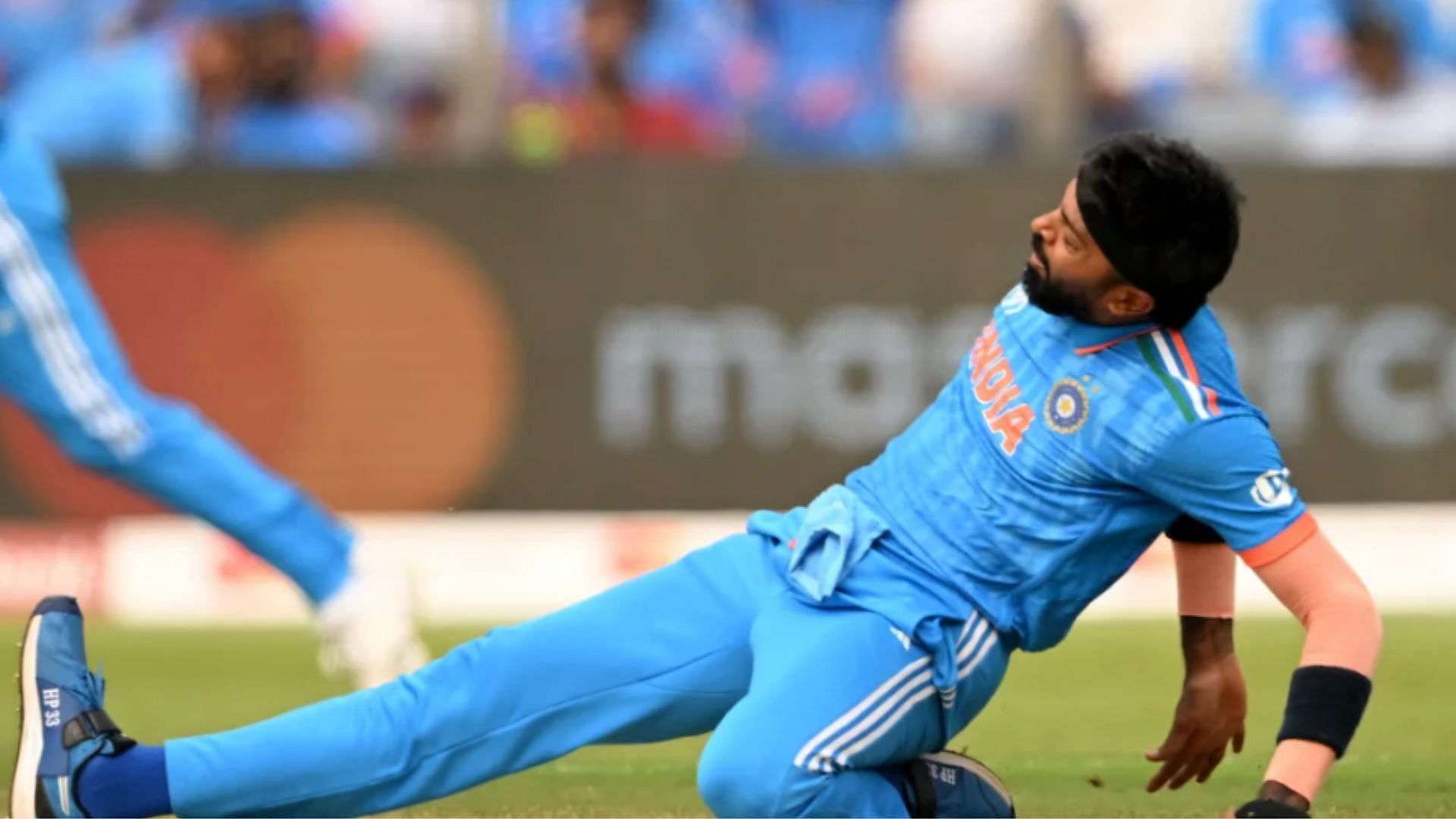 Hardik injured his ankle while bowling against Bangladesh. (Pic: Getty)