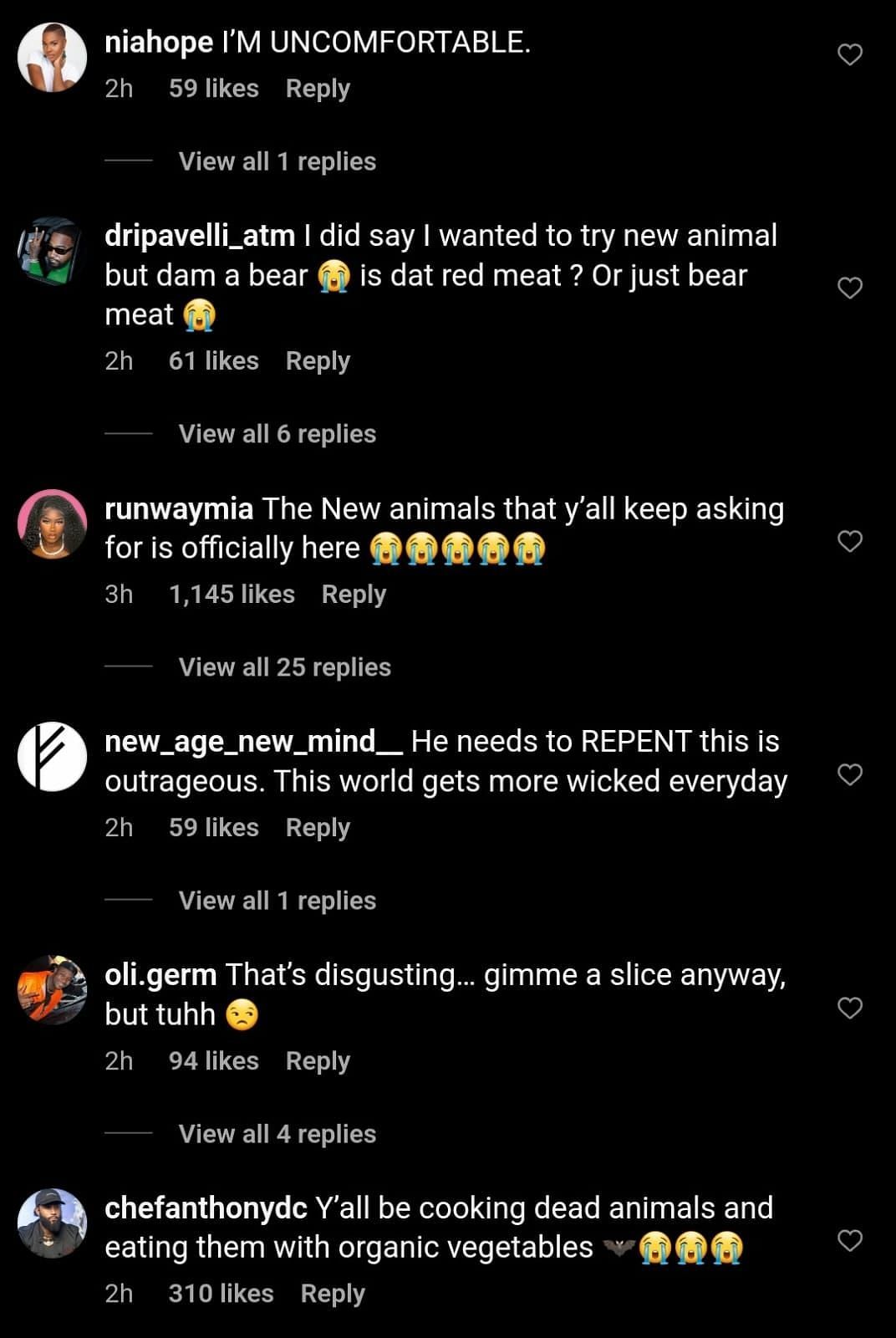 Netizens react to the viral video (Image via theshaderoom/Instagram)