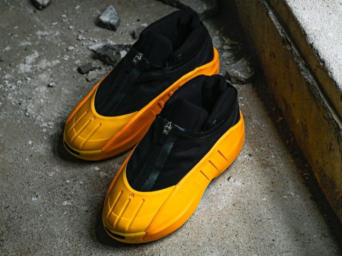 Adidas Crazy IIInfinity &ldquo;Yellow/Black&rdquo; sneakers