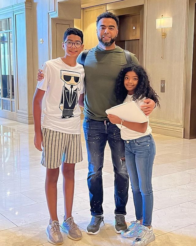 Nelson and his kids. Source: Nelson Cruz&rsquo;s official Instagram page/@ncboomstick23