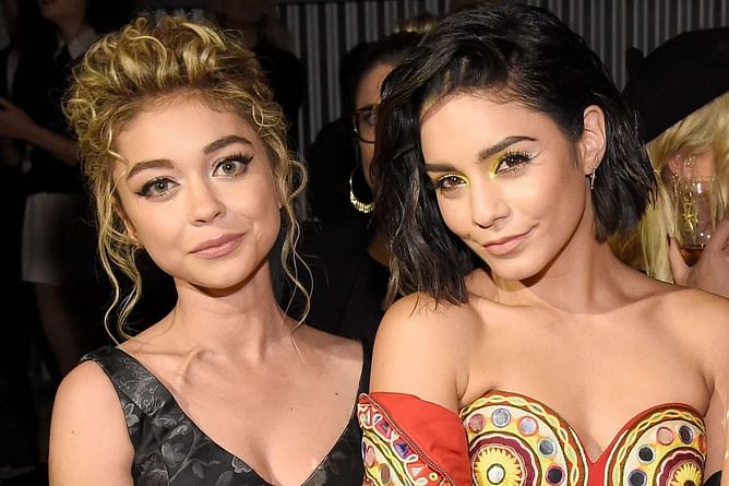 Vanessa Hudgens talks about 'Modern Family' actress Sarah Hyland joining her spooky-themed bachelorette party - "She's a ride or die"