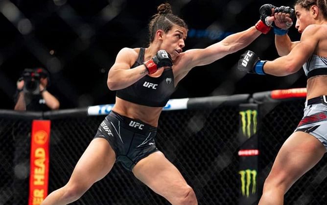 What is the nationality of UFC strawweight Mackenzie Dern?