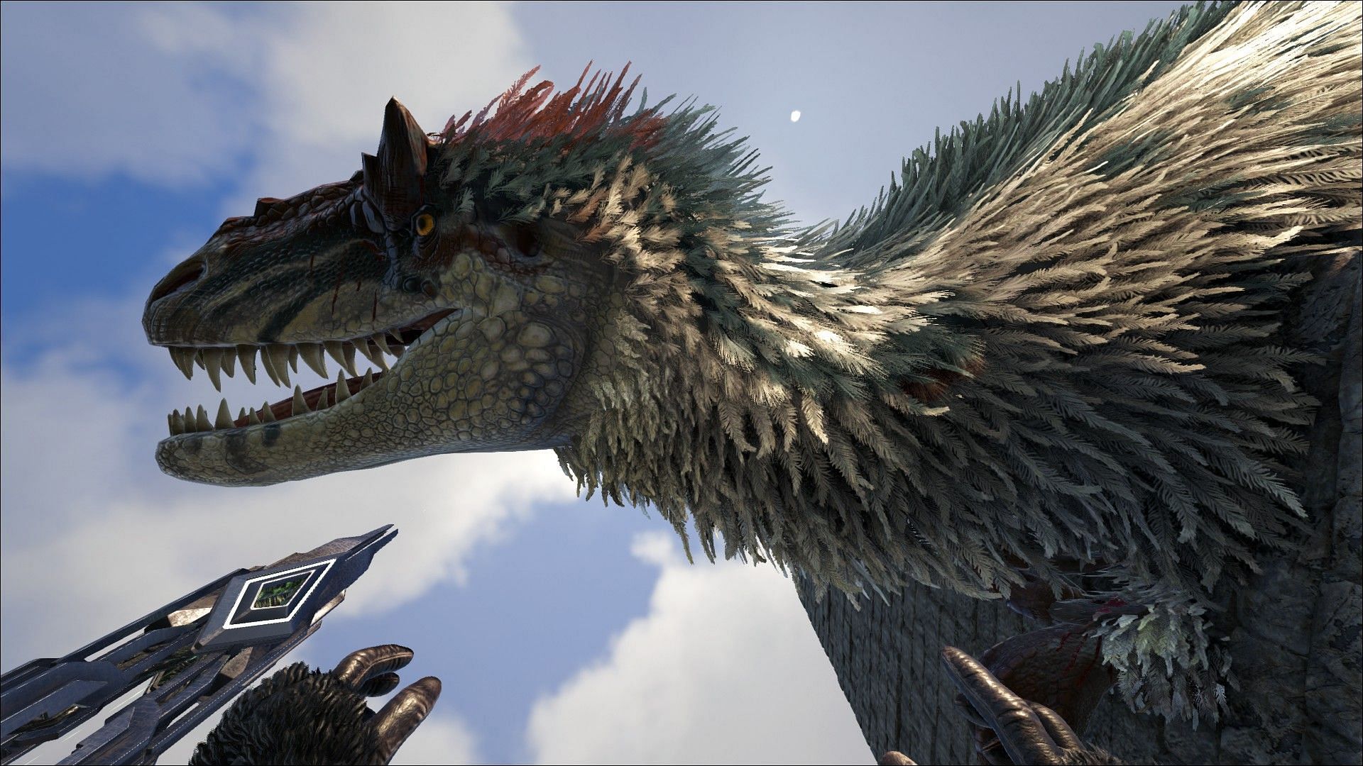 The roars of Yutyrannus provide great utility once tamed (Image via Studio Wildcard)