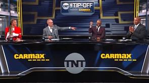"About time y'all fired that big lug": Charles Barkley has the time of his life as Candace Parker fills in for Shaquille O'Neal