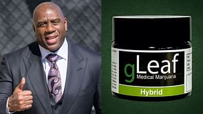 Magic Johnson hilariously stays mum when asked about marijuana policy at his company: "I don't wanna know"
