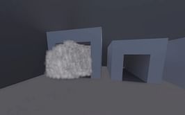 Minecraft player recreates smoke grenade from Counter Strike 2