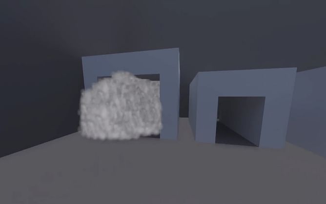 Minecraft player recreates smoke grenade from Counter Strike 2