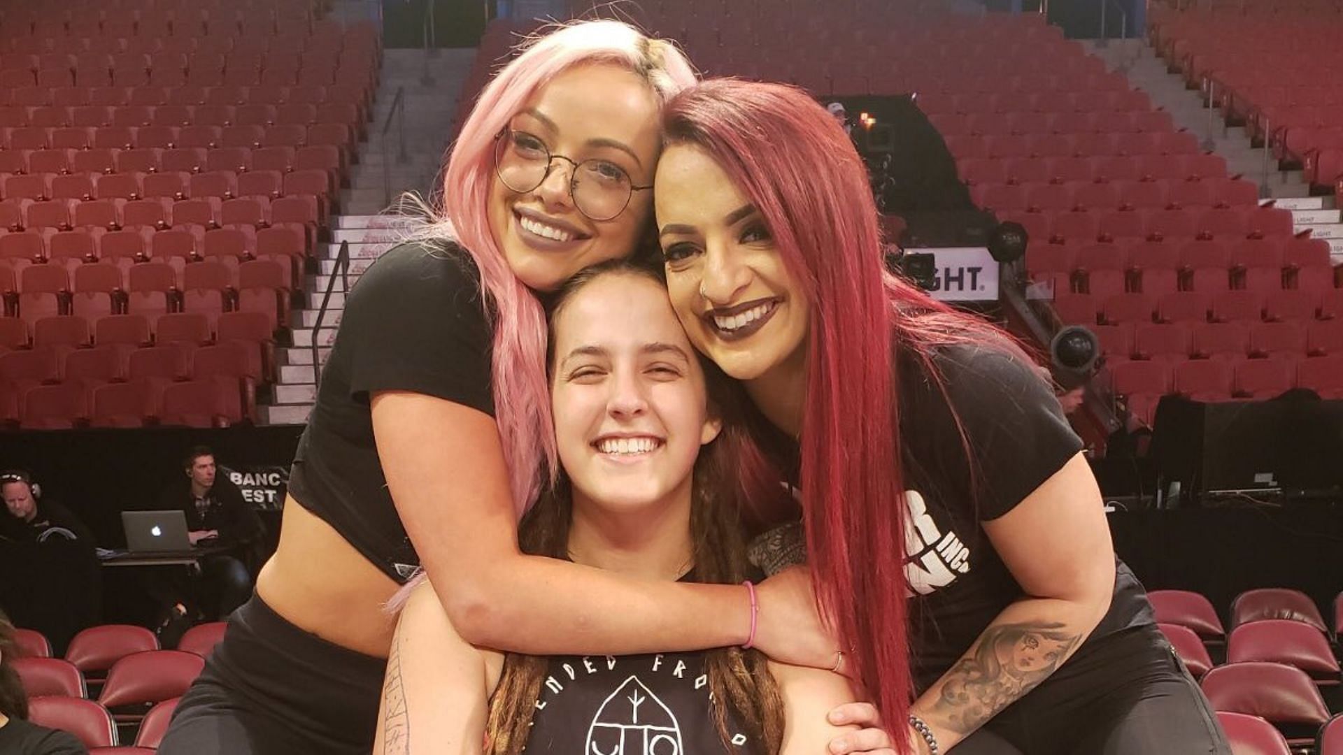 The Riott Squad were a former WWE faction that consisted of Ruby Riott, Liv Morgan, and Sarah Logan