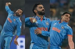 3 times a team used 9 bowlers in an ODI World Cup innings ft. India
