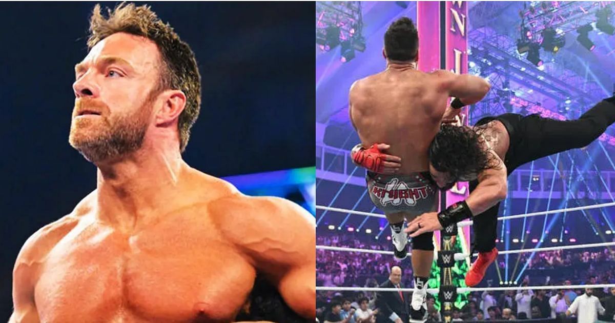 LA Knight lost to Roman Reigns at WWE Crown Jewel