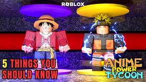 5 things you should know about Roblox Anime Power Tycoon