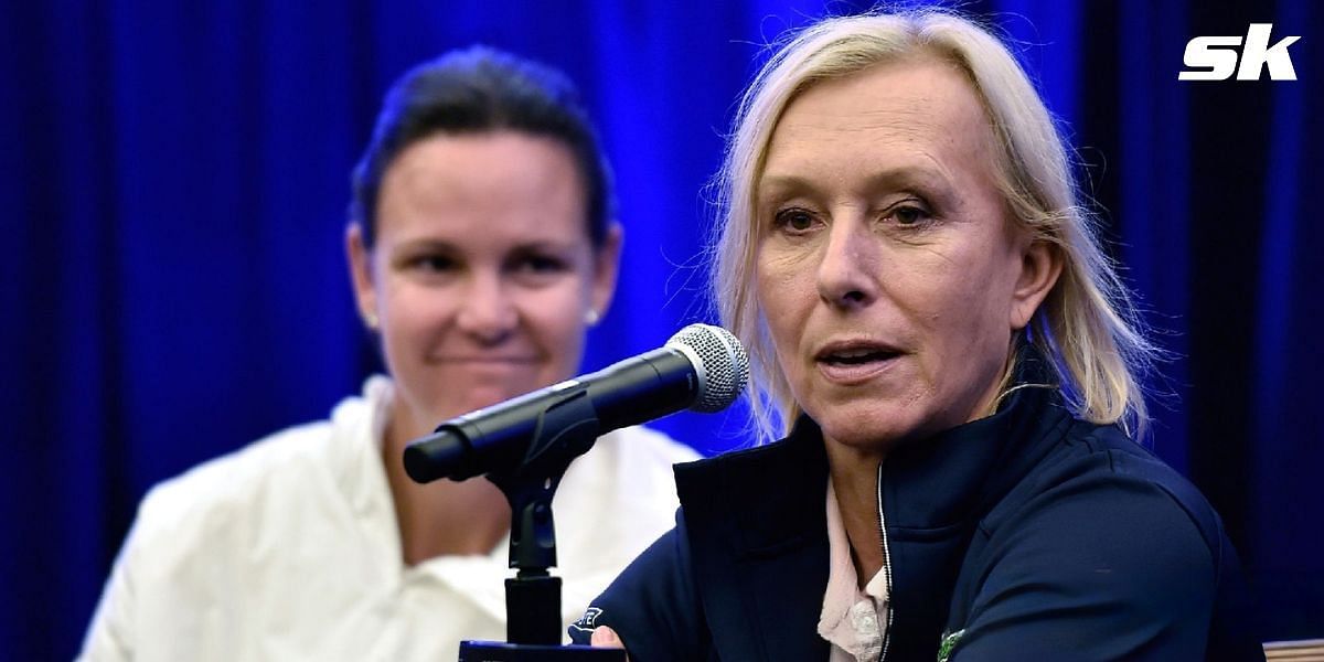 Martina Navratilova slams transgender powerlifter for comparing anti-trans remarks to racial slurs