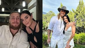 IN PHOTOS: George Kittle and wife Claire spend bye week with stunning romantic dates