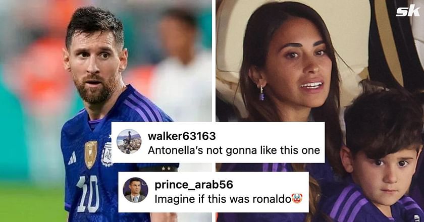 Football fans react to iconic photo of Lionel Messi and Cristiano