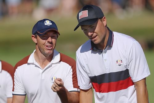 Jordan Spieth and Rory McIlroy