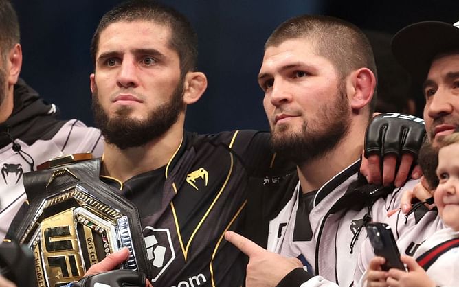 Khabib Nurmagomedov pens heartfelt note for Islam Makhachev as Dagestani fighter dethrones Jon Jones at the top of pound-for-pound rankings