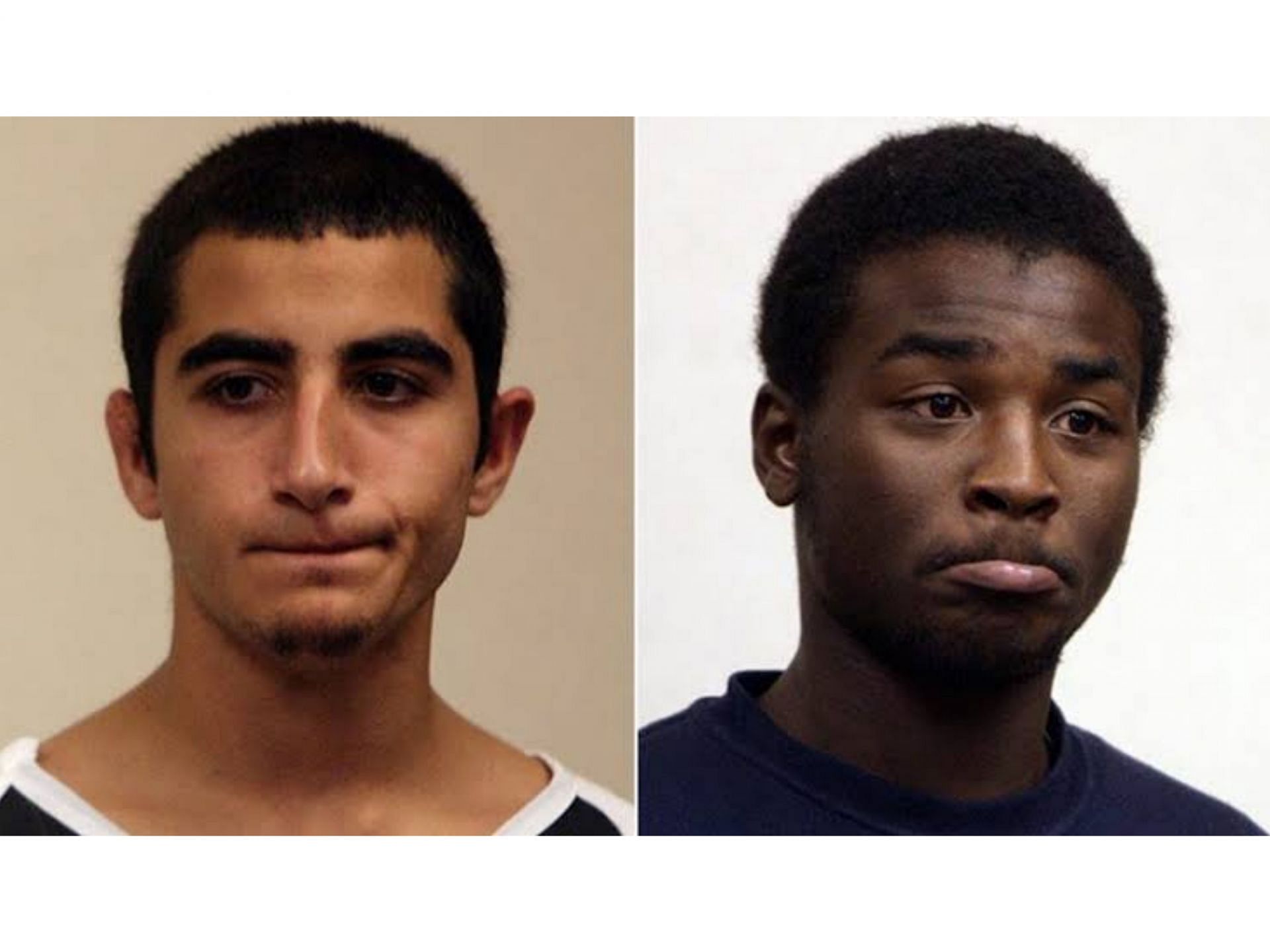 Stills of Ihab Maslamani and Robert Taylor (Image via Detroit Free Press)