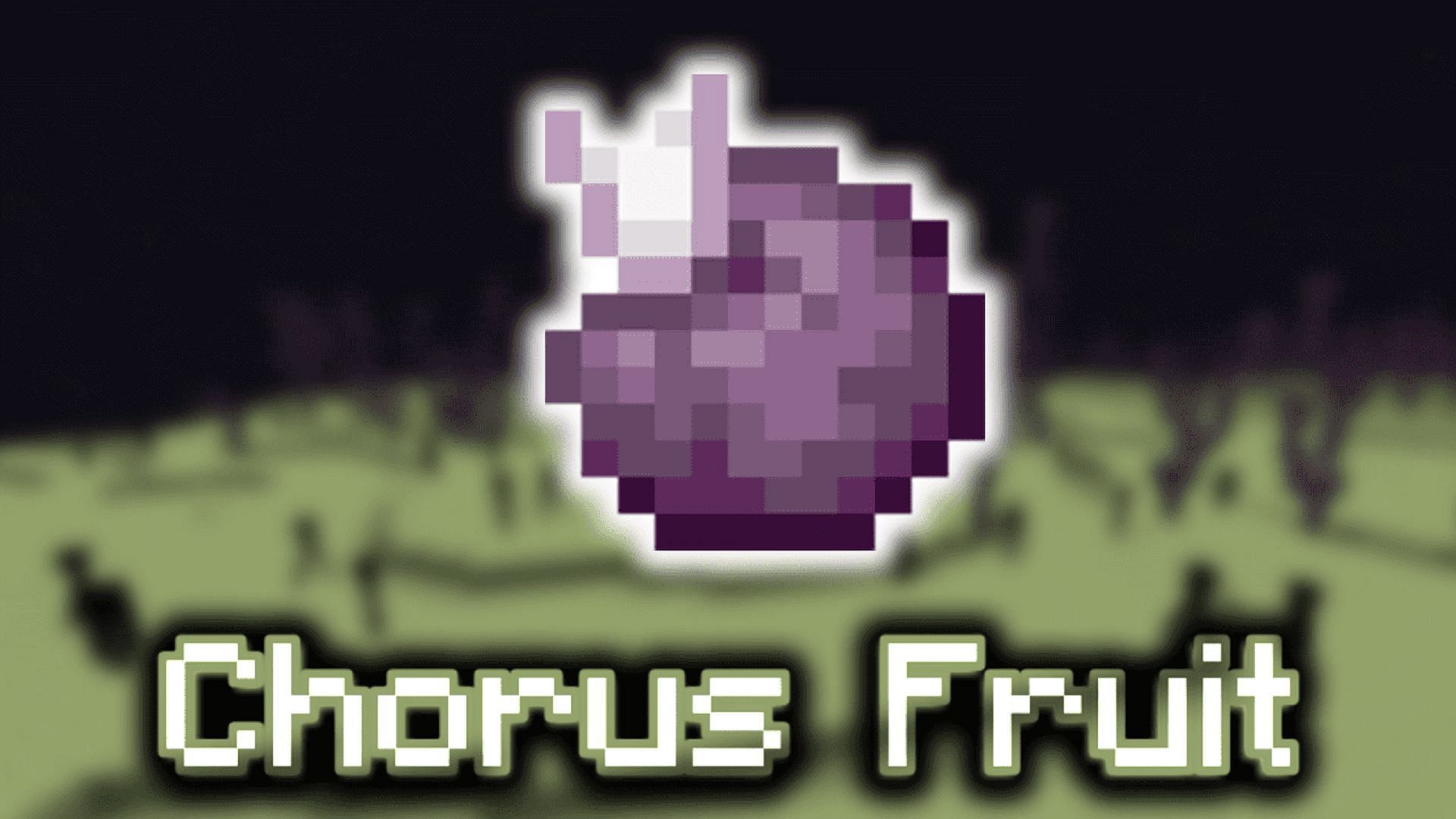 Chorus fruits can be even more useful than ender pearls in some situations (Image via 9minecraft)