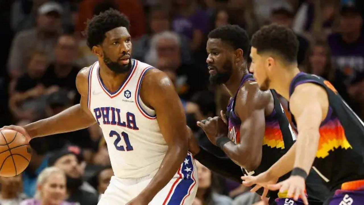 Joel Embiid will lead the Philadelphia 76ers against the Phoenix Suns on Saturday night.