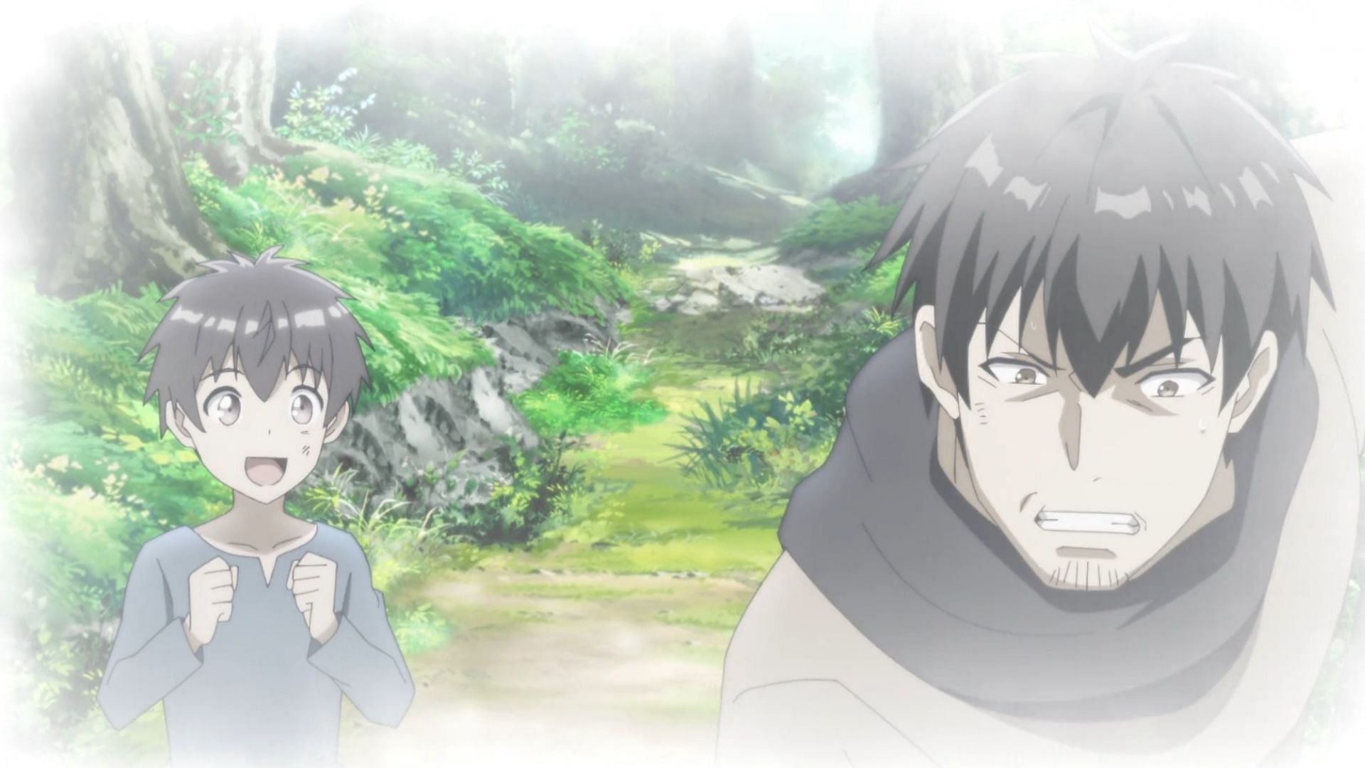 Fate and his father as seen in Berserk of Gluttony (Image via ACGT Studios)