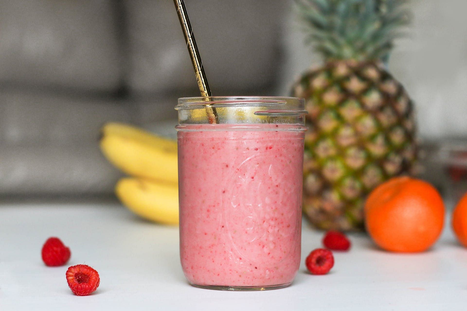 Smoothies contain flavored syrups and sugar. (Image via Pexels/Element5 Digital)