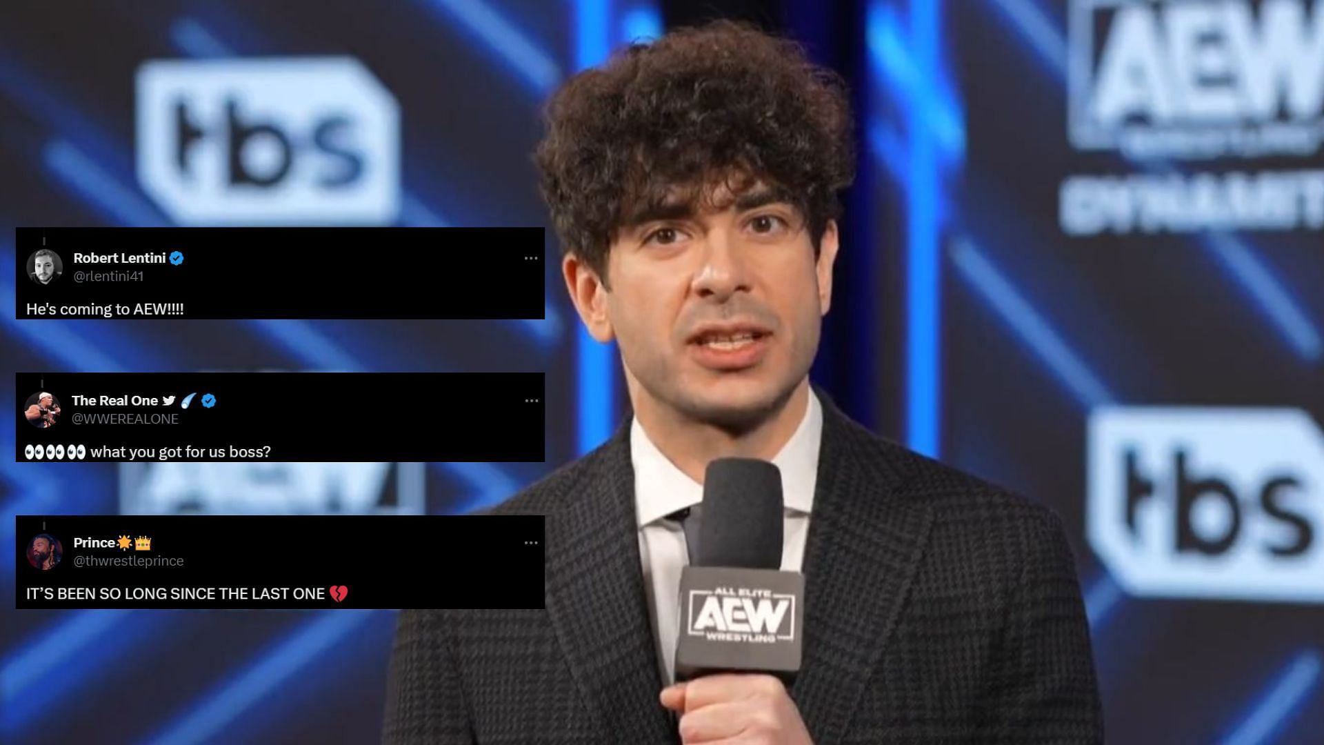 Tony Khan is the president of All Elite Wrestling