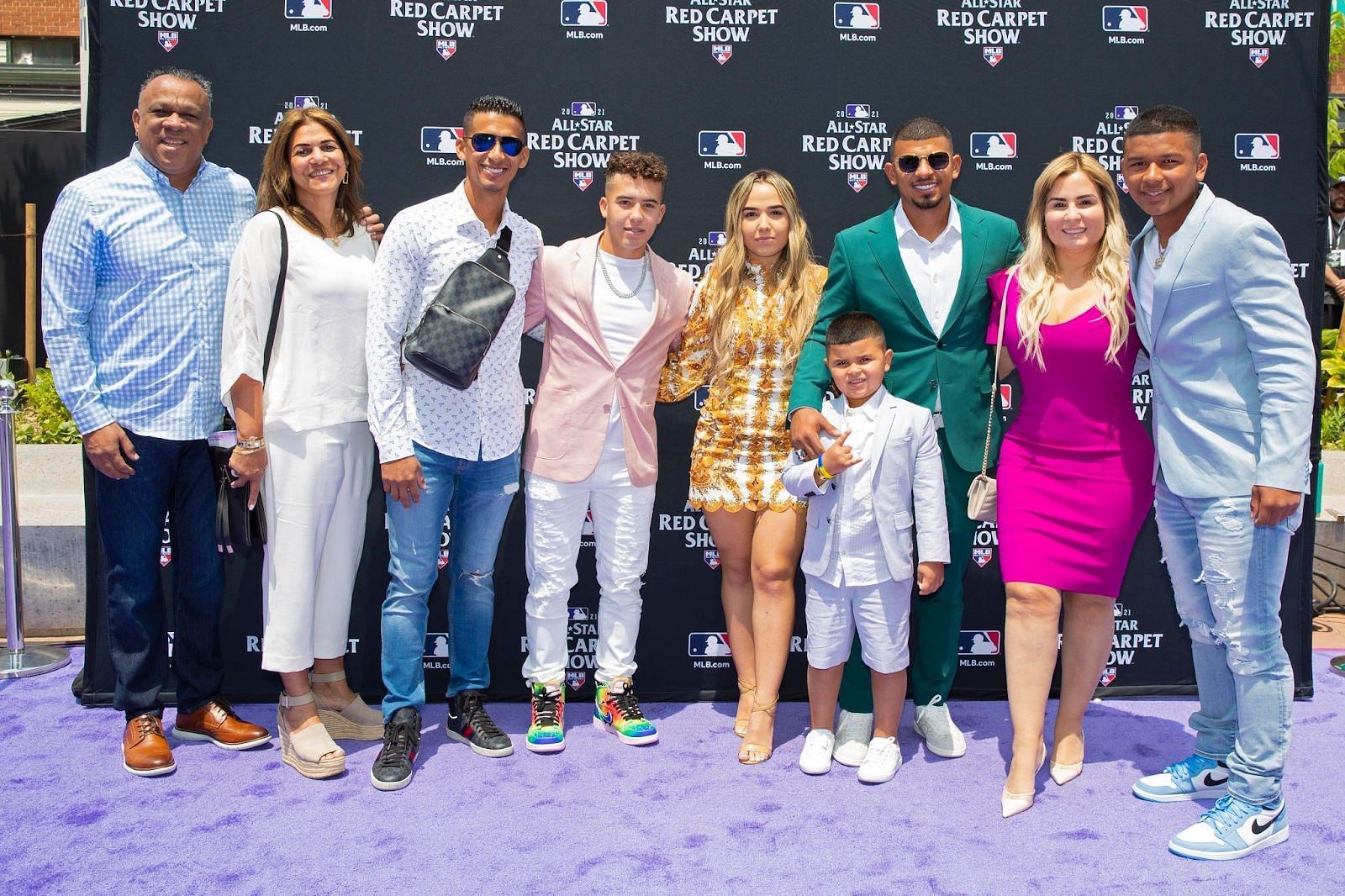 Eduardo Escobar with his wife and family. Source: Getty Images