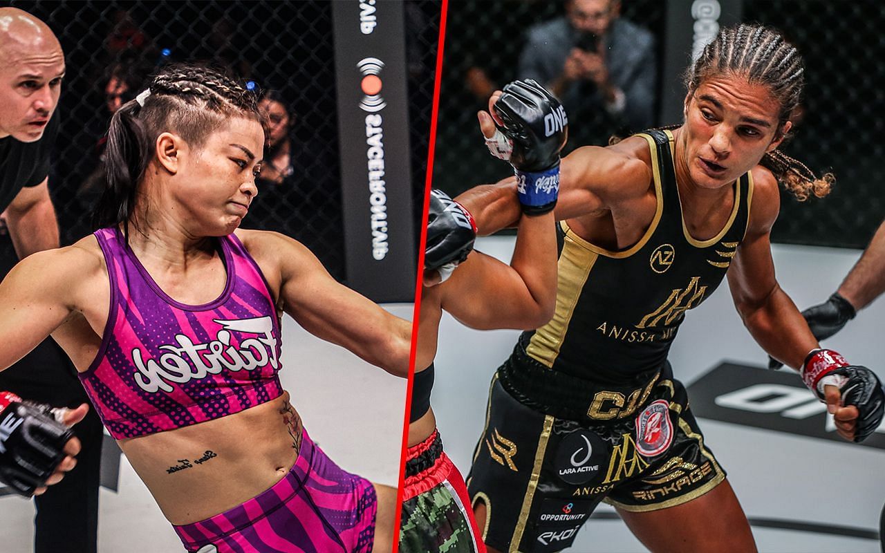 Stamp Fairtex and Anissa Meksen - Photo by ONE Championship