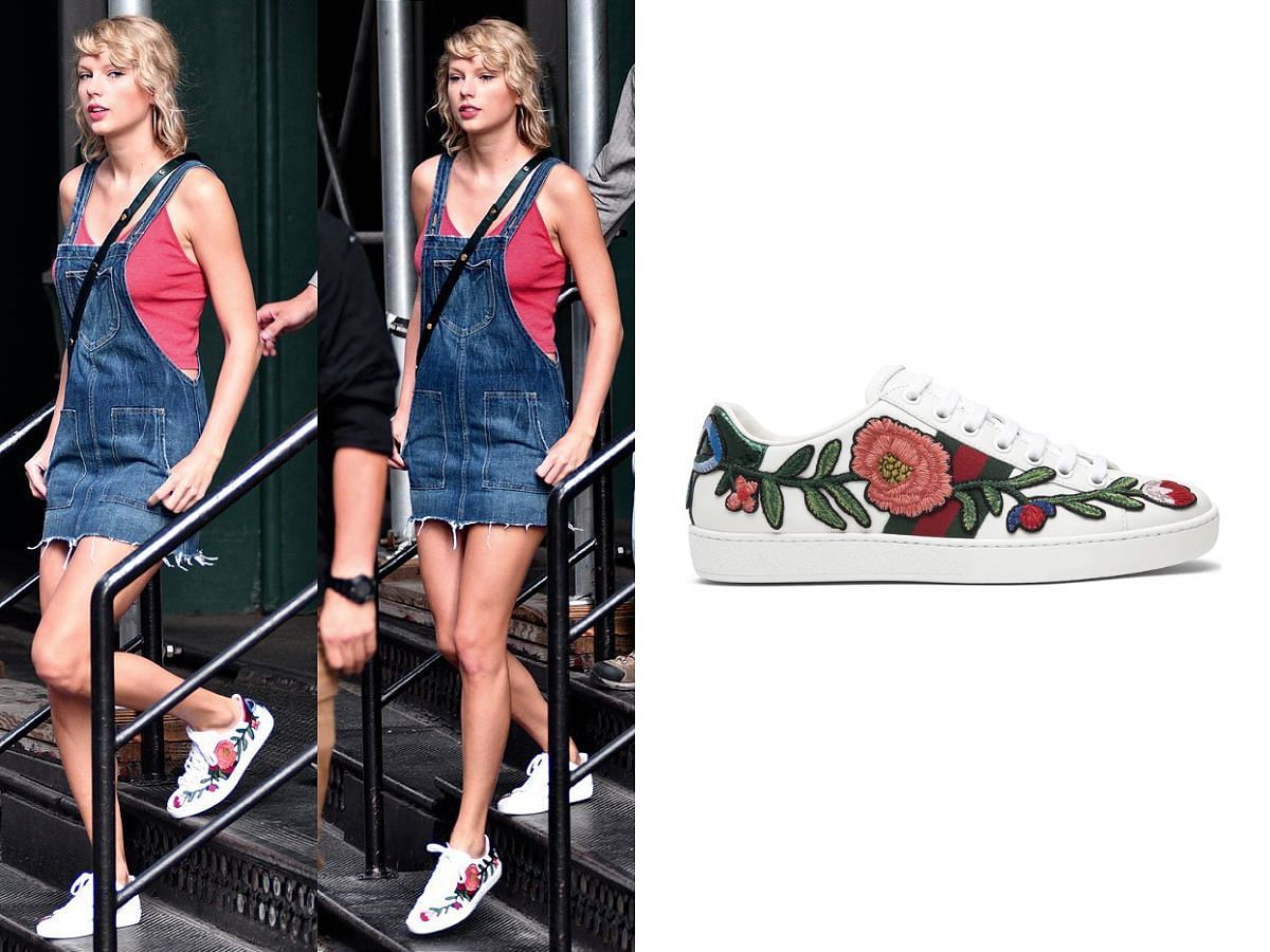 Taylor swift 2025 gucci sneakers