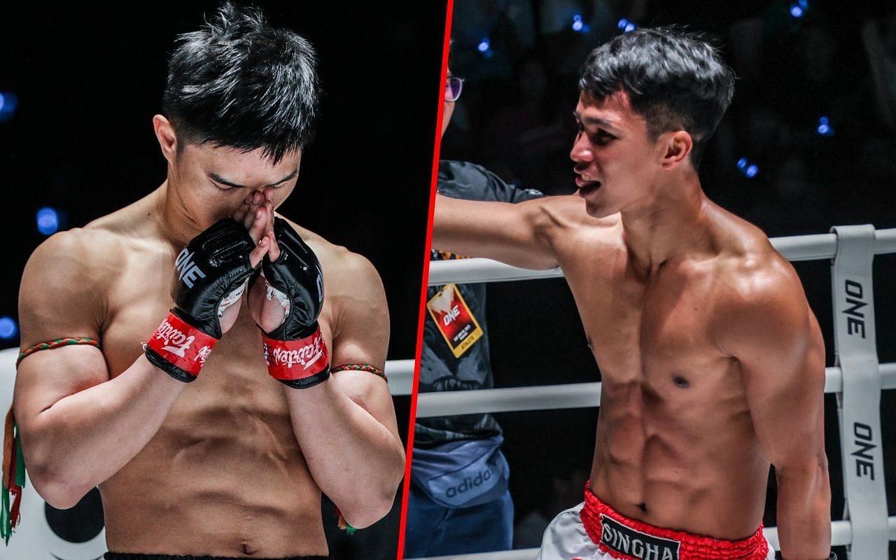 Tawanchai (Left) faces Superbon (Right) at ONE Friday Fights 46