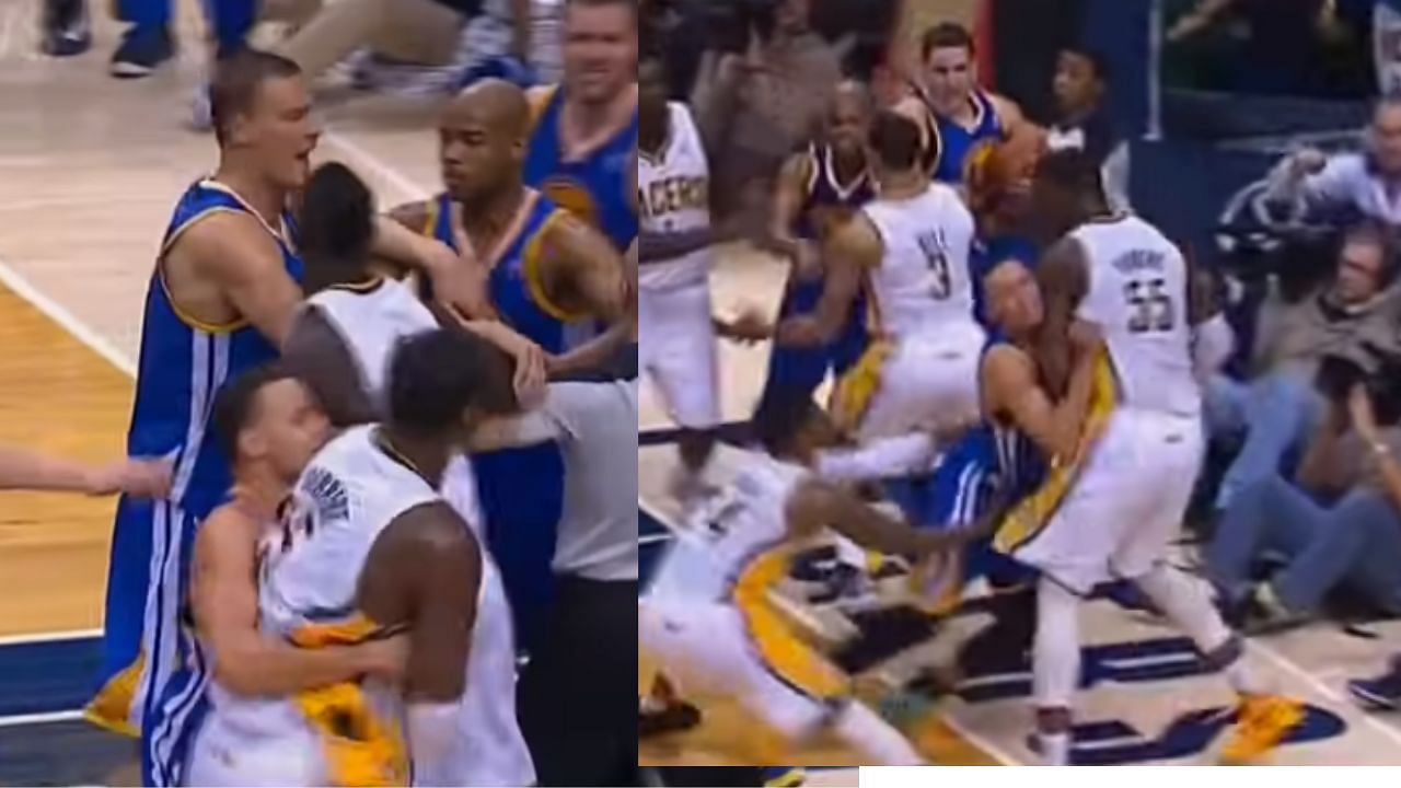 Steph Curry once tried to hold back 7-foot-2 Roy Hibbert