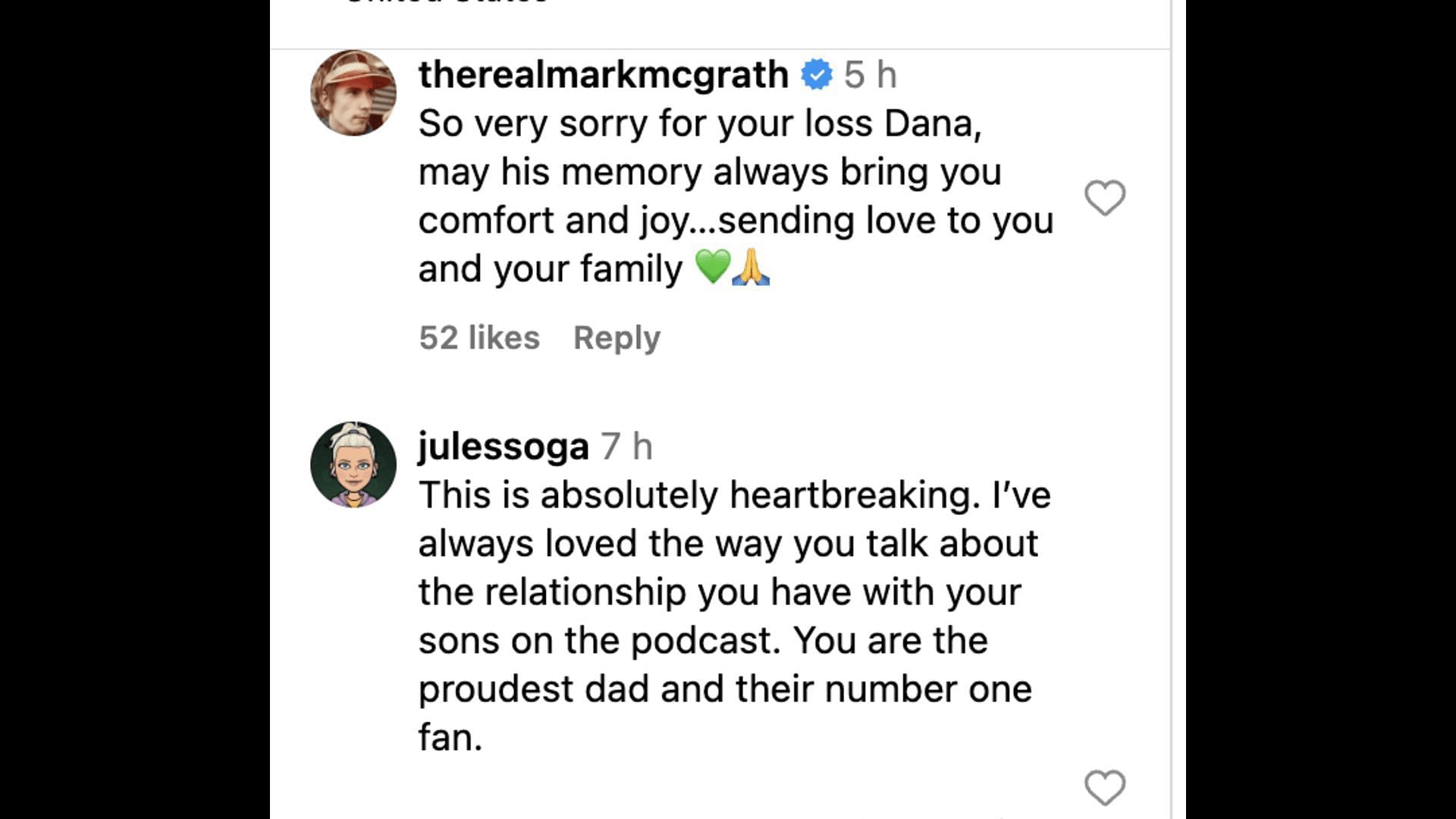 Social media users grieve Dex Carvey&#039;s death. (Image via Instagram/ @thedanacarvey)