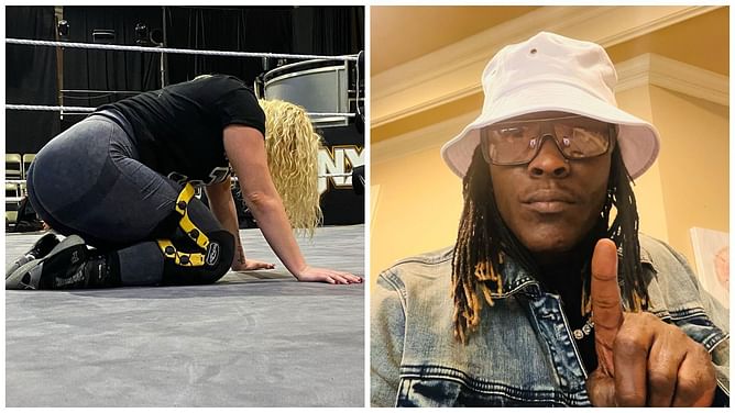 R-Truth reacts to 24-year-old star's massive WWE return