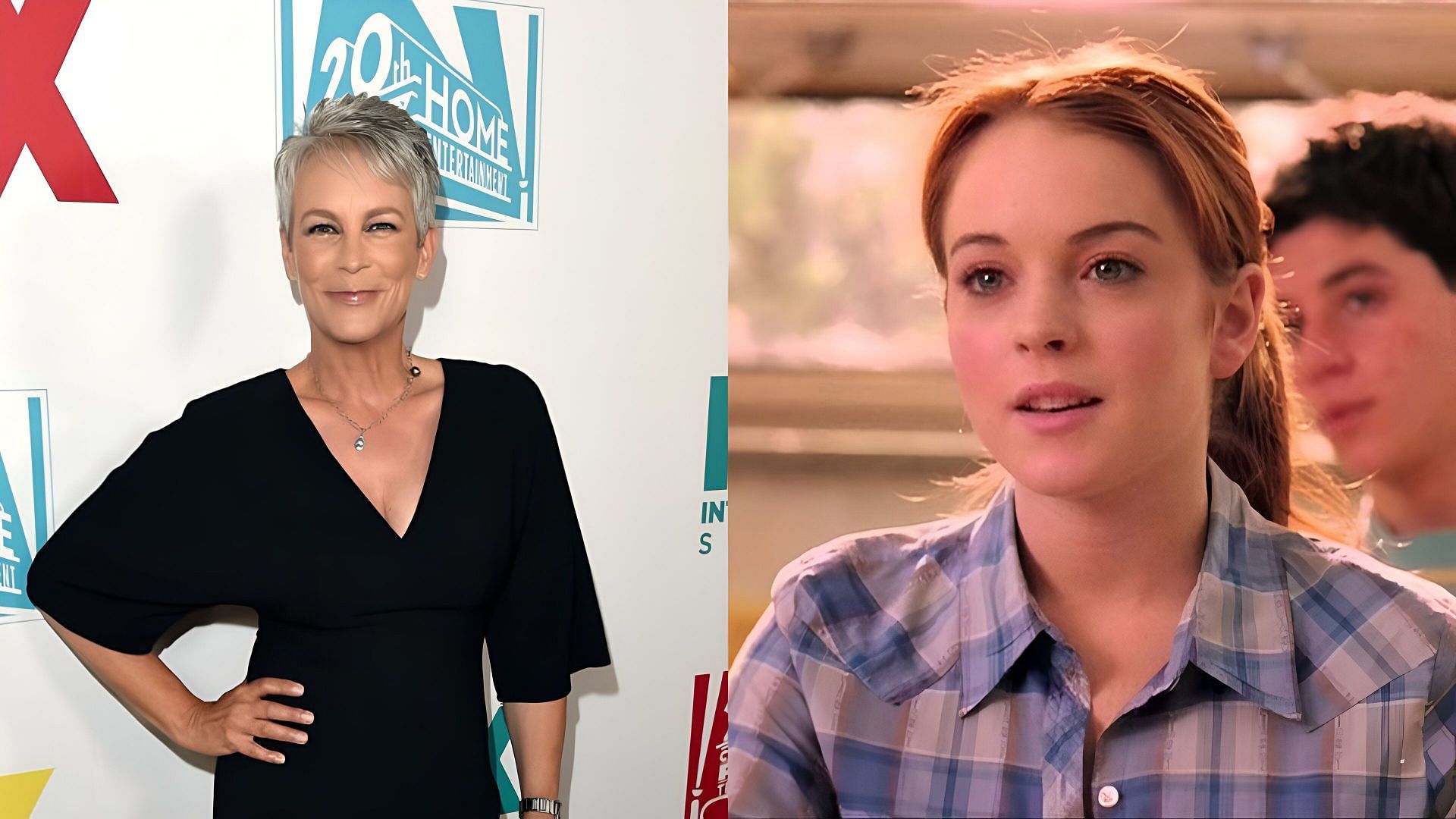 Jamie Lee Curtis hints at Freaky Friday 2 with Lindsay Lohan (image via @maryarchived and @brellylelly on X)