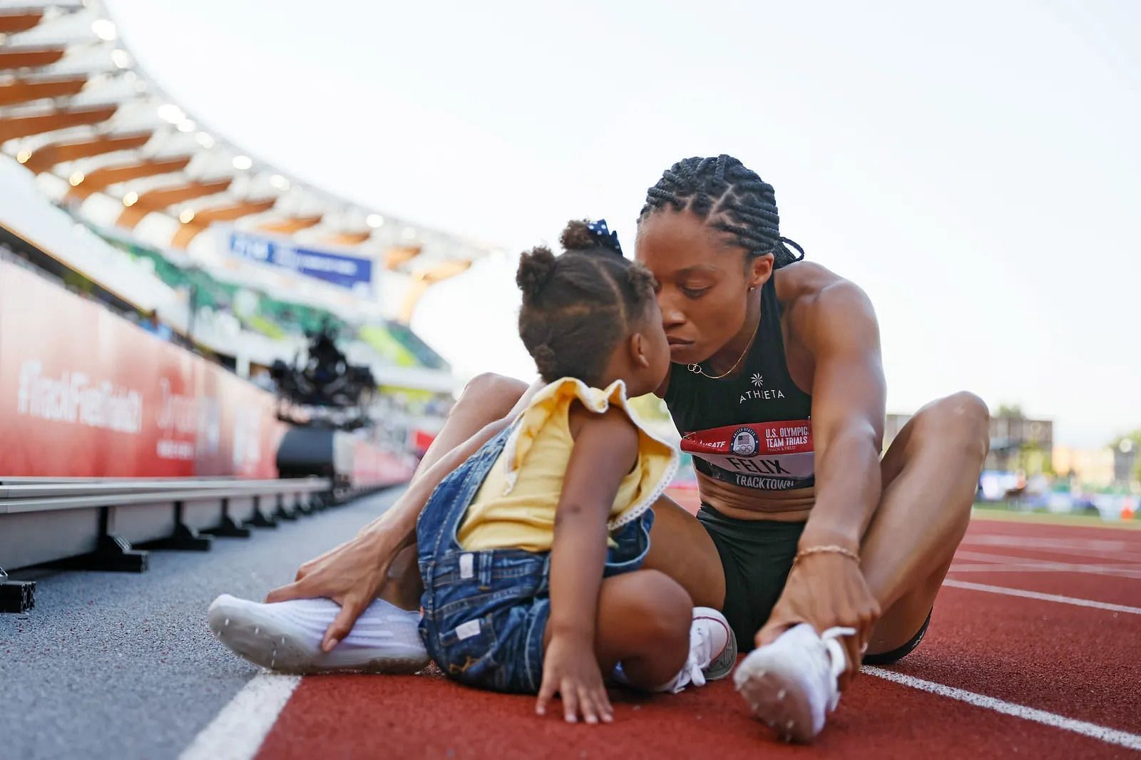 Allyson Felix on the lack of support after giving birth 